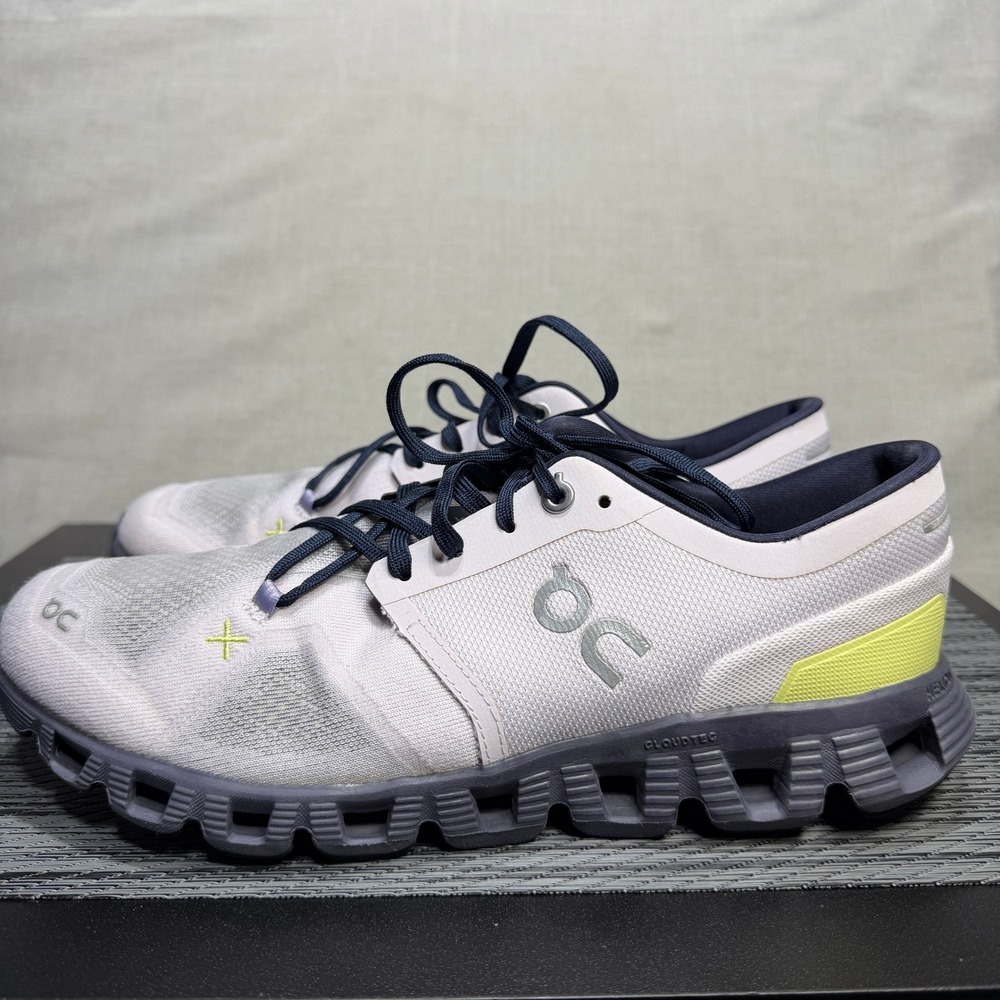 On Cloud X 3 Running Shoes - Womens Size 10 - Purple Blue 60.98098 Training